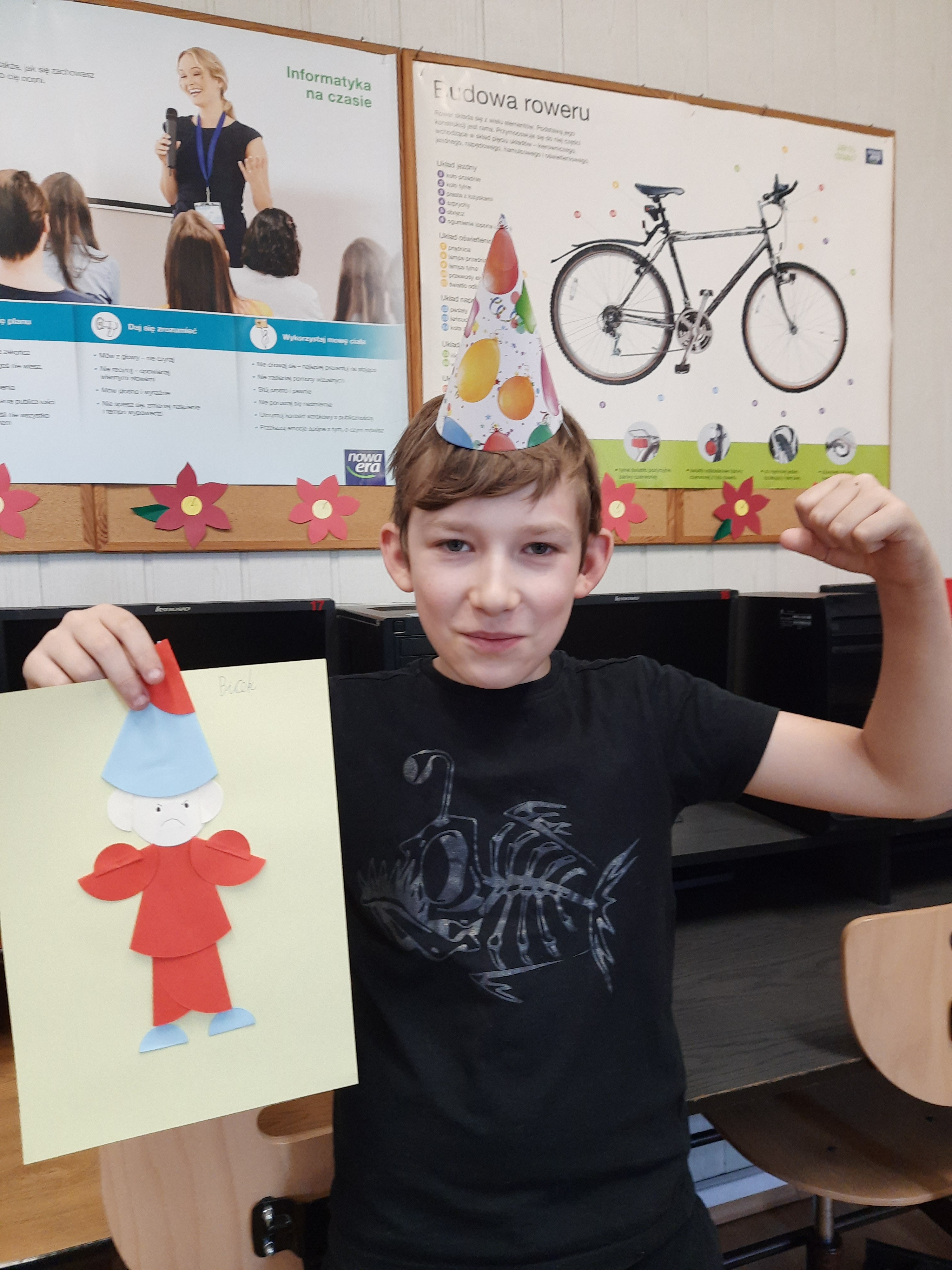 Bajkowe kółeczka, czyli origami płaskie z koła