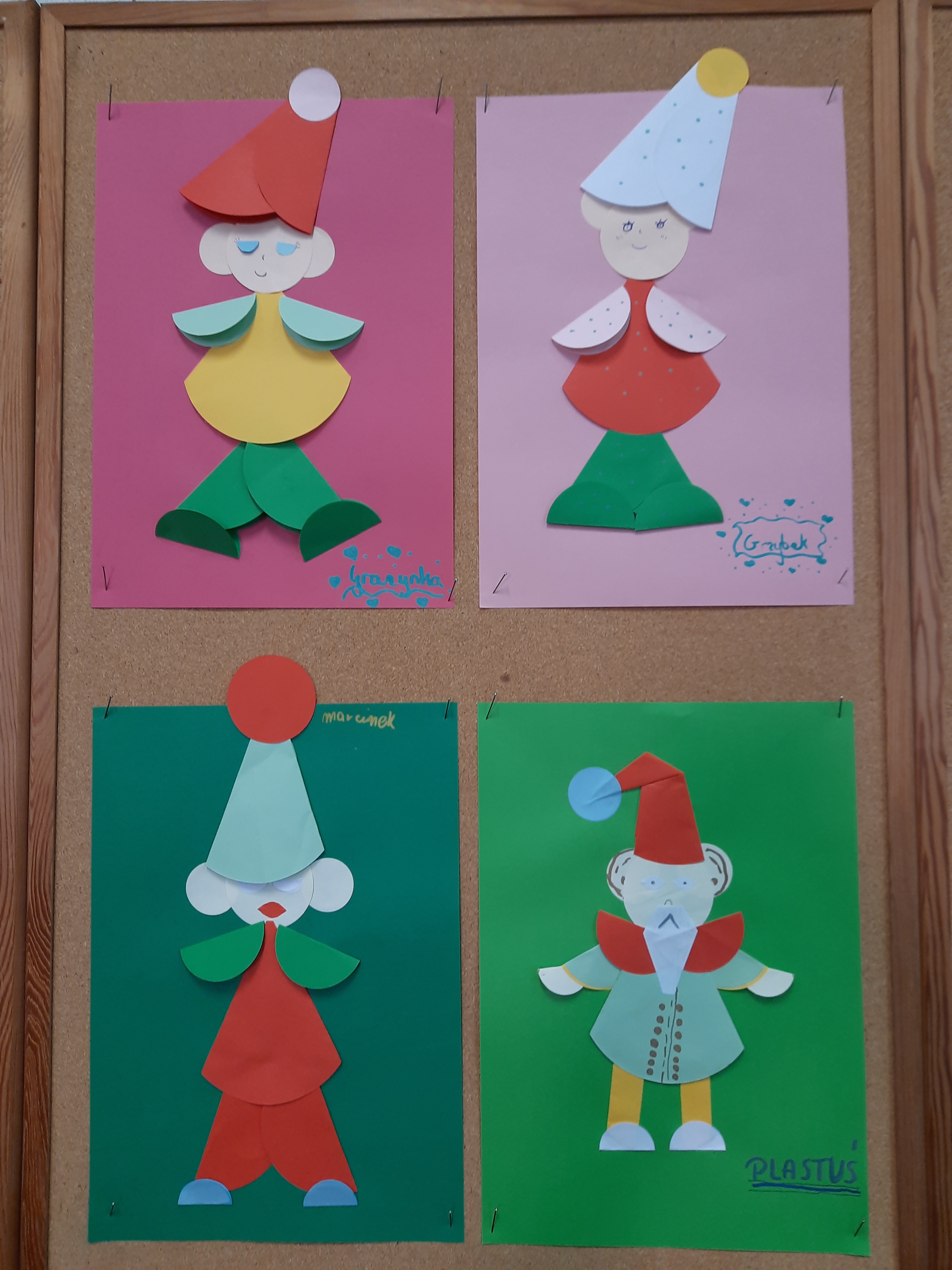Bajkowe kółeczka, czyli origami płaskie z koła