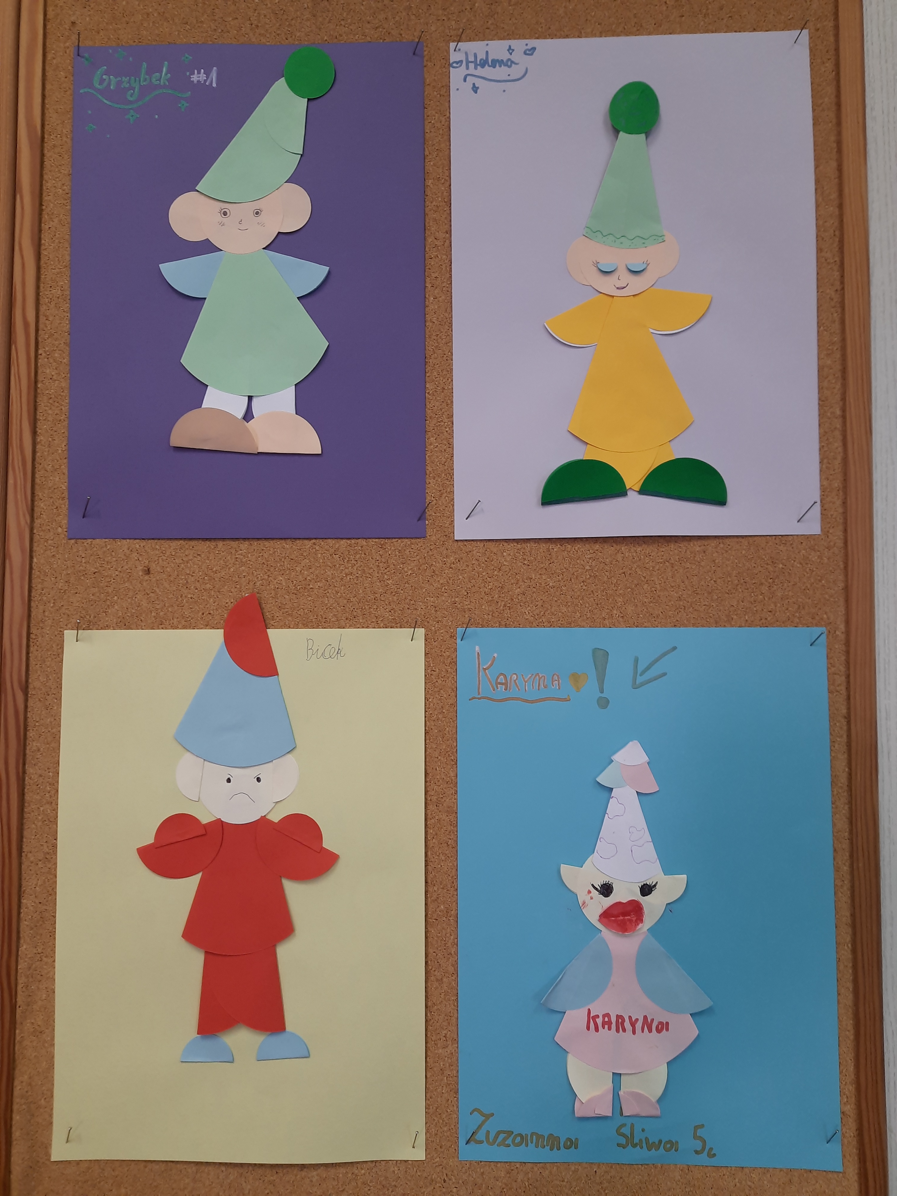Bajkowe kółeczka, czyli origami płaskie z koła